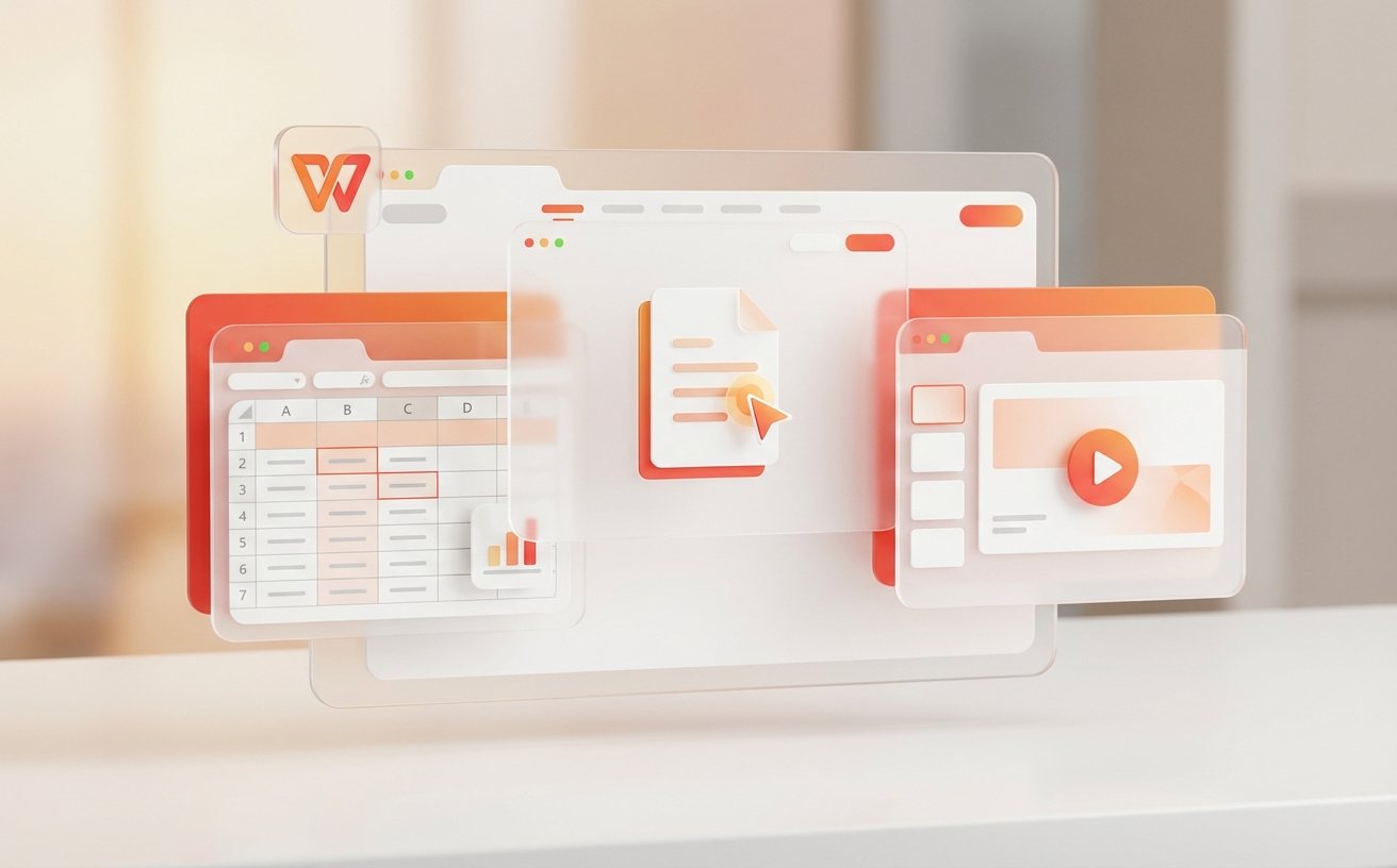 WPS Office 多平台文档处理界面展示